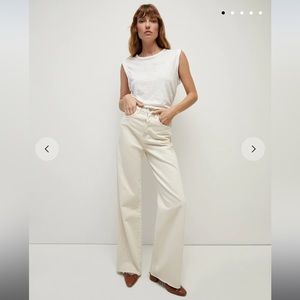 Veronica Beard 23 Taylor Wide Leg High Rise Jeans